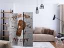 Paravent Séparation de pièce - Graffiti - être hip, 3 pièces