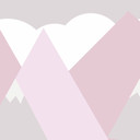 Fototapeta górska KidsMountains2 w kolorze szaro-białym - włóknina Designwalls 2 - 2,55 x 3,5 m