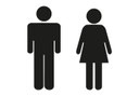 Sticker mural - Personnages pour toilettes 3