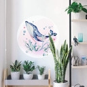Sticker mural Kvilis - Orque curieuse - Rond