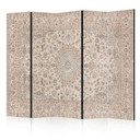 Paravent, Raumteiler freistehend, Trennwand - Desert Nights - Ornamented Persian Carpet in Muted Col