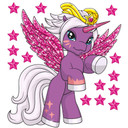 Wallsticker Filly Stars - Astro