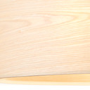 Pendelleuchte Michael, beige, 120 x 78 cm, Holz Pendelleuchte