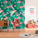 Non-woven tapet - Minnie Tropical - 200 x 280 cm