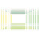 Architects Paper Papier peint photo Atelier 47 Room Pattern vert, blanc, jaune