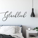 Wallsticker - Glücklich