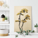 Cuadro de madera Bonsai en flor - Motivo vegetal - Amini