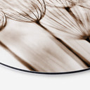 Tableau sur alu-Dibond rond Parapluie d'aviateur