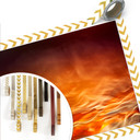 Poster Marthinussen - Burning Water