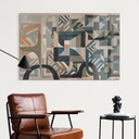 Tableau Acrylique Silent Planes - Formes Géométriques - Sir Edward x Grigory Gladarev
