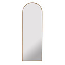 Wandspiegel gold gebogen - Glasgow - 30x90 cm