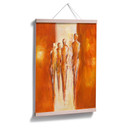 Poster - Schüßler - Quatre personnages orange 02