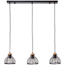 Pendelleuchte Annelie, braun, 120 x 100 cm, Holz Pendellampe