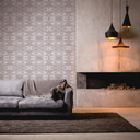 Livingwalls 3D Tapete My Home My Spa Vliestapete Urban City Home hellgrau