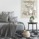 Wallprint Yesterday is history