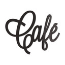 Litery akrylowe Café