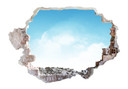 3D Wallsticker solskinsdag