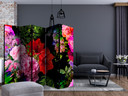 Screen room divider - Sommeraften, 3-delt