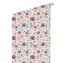 Papier peint à motifs - Champ de fleurs multicolores