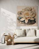 Leinwandbild Blumen Lilien Botanik