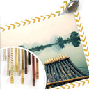 Poster - Descente sur le fleuve en Chine