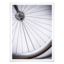 Plakat szprychy rowerowe