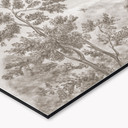 Keukenachterwand landschap met tuinlandschap in beige - Ms Tiff