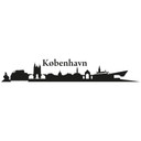 Sticker mural - Copenhague Skyline