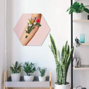 Hexagon Dibond Loose - Flower Aid