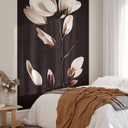 Szlachetna fototapeta z kwiatami magnolii - Fototapeta w kwiaty - Treechild