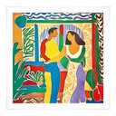 Plakat Lovers - Inspirowany Matisse'em - Zamart - Kwadratowy