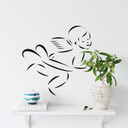 Sticker mural - Ange 2