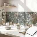 Stænkplade til køkken Kolibri i en tropisk skov - Bloomery Decor
