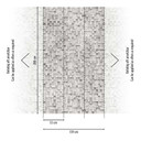 3D steneffekt tapet grå - non-woven tapet moderne - stue tapet beton look