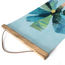 Textielposter Vakantiestrand met palmboom - Rivers - Panorama