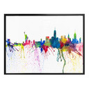 Plakat Bleichner - Akwarela Skyline miasta New York
