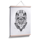 Plakat Kools - Amerykański futbol mopsów