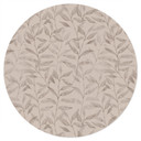 Wandtattoo Zarte Aquarell-Blätter - Beige - Bloomery Decor - Rund