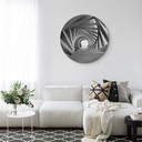 Tableau sur verre Bunjamin - Rotation - Rond