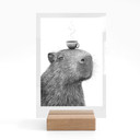 Bordopsats Capybara Morgen Kaffe - Korenkova
