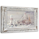 Canvasbillede, maritimt Shabby Chic