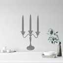 Wallsticker -  Lysestageren