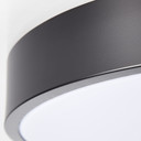 Deckenleuchte Niklas, schwarz, 6,5 x 33 cm, Deckenlampe
