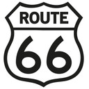 Wallsticker - Route 66