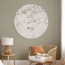 Wanddecoratie Elegant grenen in Aziatische stijl - Ms Tiff - Alu-Dibond Rond