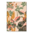 Fototapet Have med tropiske planter - Goed Blauw – print på aluminium (Alu-Dibond)