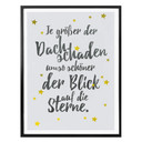 Poster Je größer der Dachschaden...