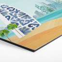 Sekskantet Billede Dubai Beach - Burj Al Arab - Rivers - Alu-Dibond