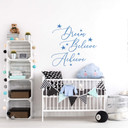 Wallsticker - Dream Believe Achieve