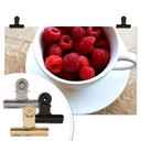 Poster - Dessert framboises